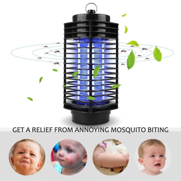 SKYUNION Electric Shock Mosquito Killer Light with No Radiation Eletronic Mosquito Catching Machine with Electric-Lamp,Insect Wasp Pest Trap Zapper Killer Anti-Radiations Proof Electric Insect Killer - Image 2